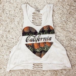 Tank Top | Cut Out Tank Top | Summer Top